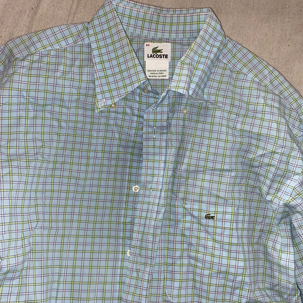 Spring Lacoste men’s long sleeve